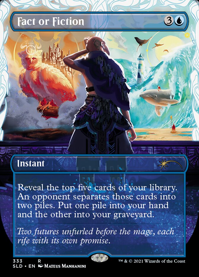 嘘か真か／Fact or Fiction - MTGフレーバーテキストwiki | Magic the